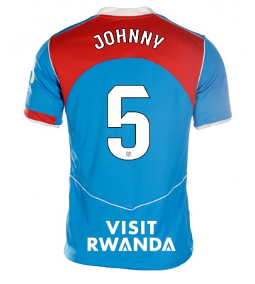 Atletico Madrid Johnny Cardoso #5 Tredjetrøje Dame 2025-26 Kortærmet